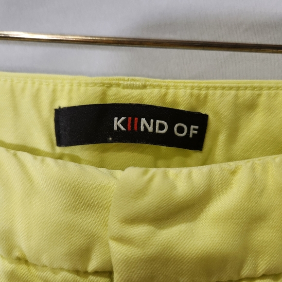 Bright Yellow Skorts Relaxed Fit - Picture 2 of 8